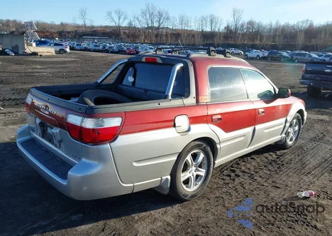 2003 Subaru Baja из США, поврежденный, VIN 4S4BT61C137102684
